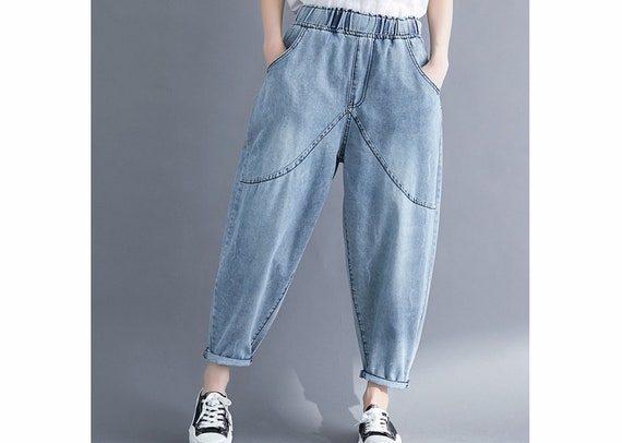loose stretch jeans