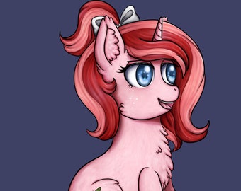 Pony Kunst Auftragsarbeiten