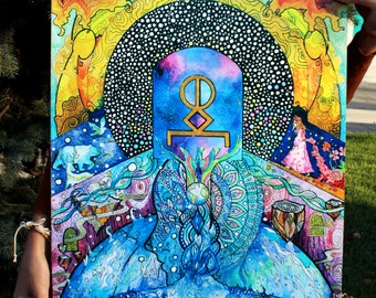 Rune Growt sacred visionary yoga mantra shamanic visionary Boho Tribal Psychedelic Ayahuasca rune esoterics holotropic breathing gypsy om