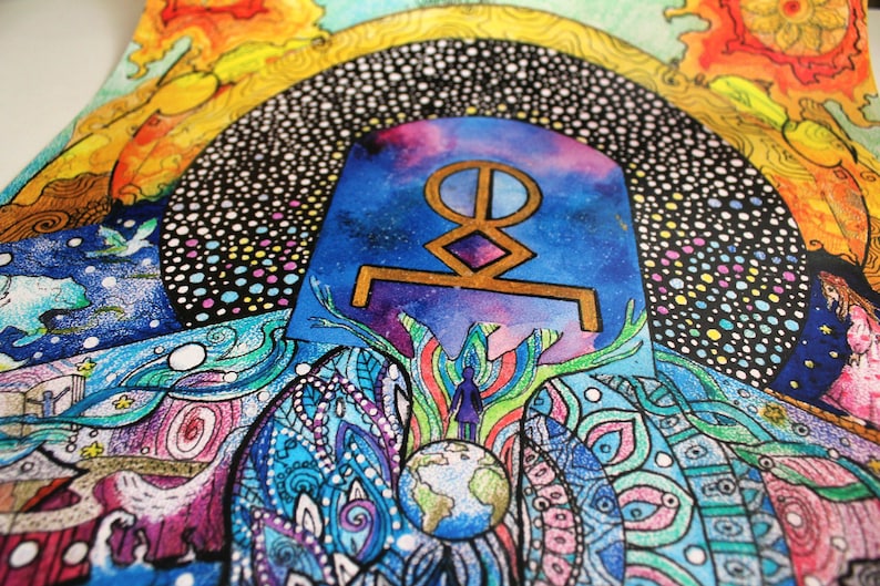 Rune Growt sacred visionary yoga mantra shamanic visionary Boho Tribal Psychedelic Ayahuasca rune esoterics holotropic breathing gypsy om