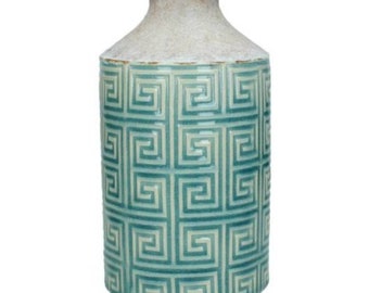 Duck Egg Blue Vase Etsy