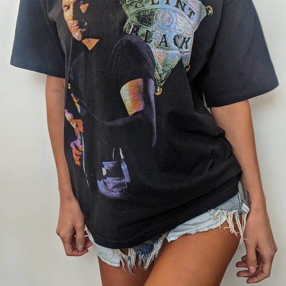 Clint Black Vintage T-Shirt - 90s Vintage Tee - Ba