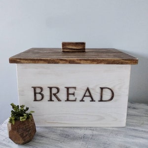 Großer Brotkasten Holz Brotkasten rustikal Shabby Chic rustikal Brotkasten Brotkasten Brotkasten Brotkasten Brotkasten Hochzeit Deko