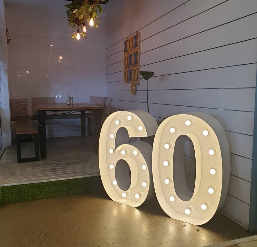 RENTAL Light Up Numbers Large Marquee Numbers –