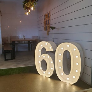 3ft 4 ft Light up marquee letters large giant wedding initials lights bulbs wooden wedding numbers backdrop photo background event letter image 3