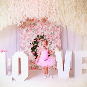 2ft 3ft large foam letters wedding backdrop birthday anniversary letters 3d sign foam letters giant foam sign custom styrofoam letters