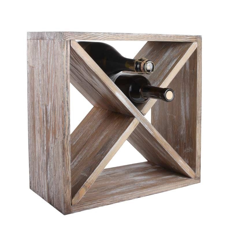 Wooden Wine Rack Cube Pallet Wood Wine Rack Wine Rack Etsy Canada
