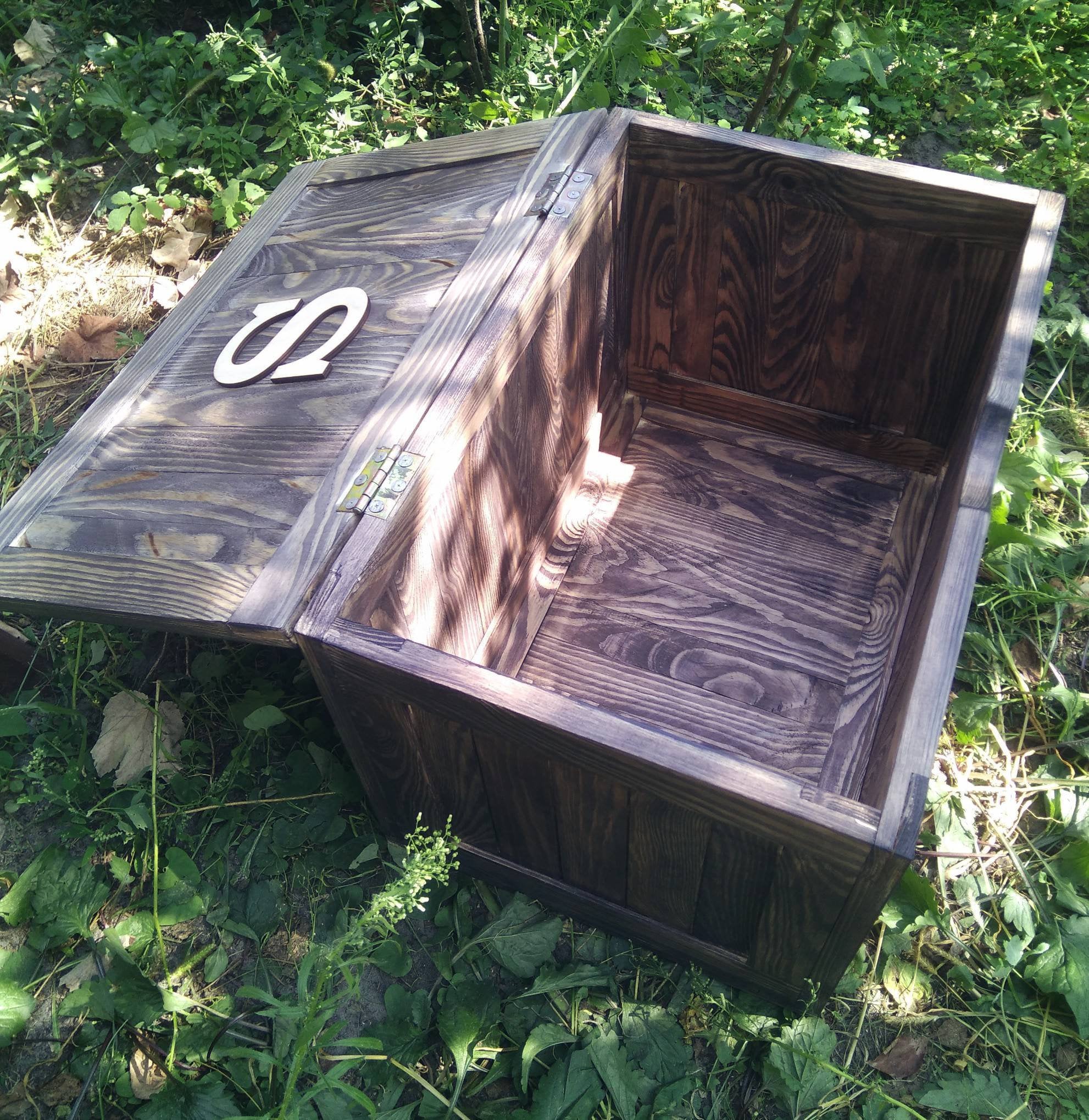 Personalized Chest Wooden Toy Box With Wheels Large Wooden Toy Etsy