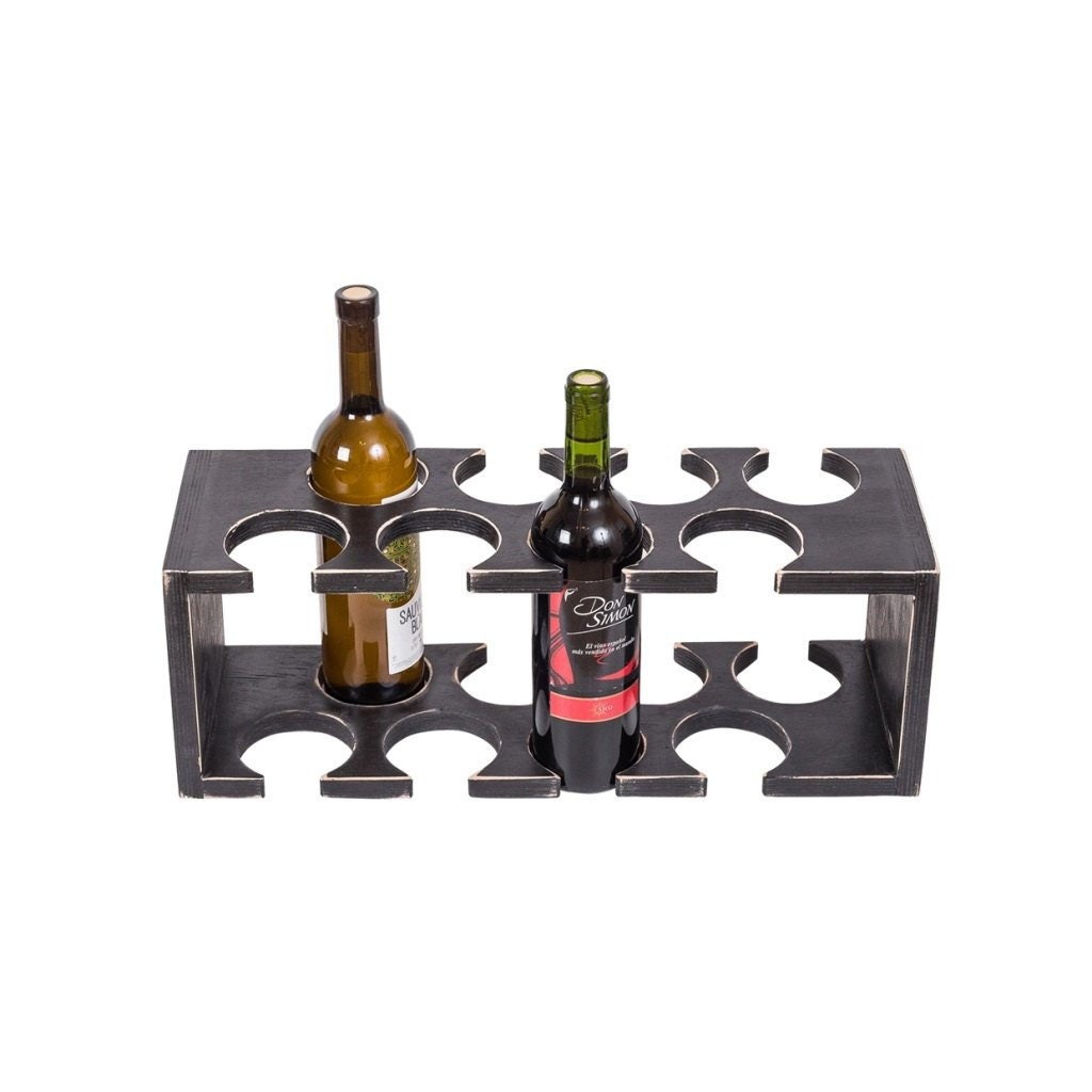 Wooden Tabletop Wine Rack Wooden Wine Rack, Wine Rack, Wood Wine Rack ...