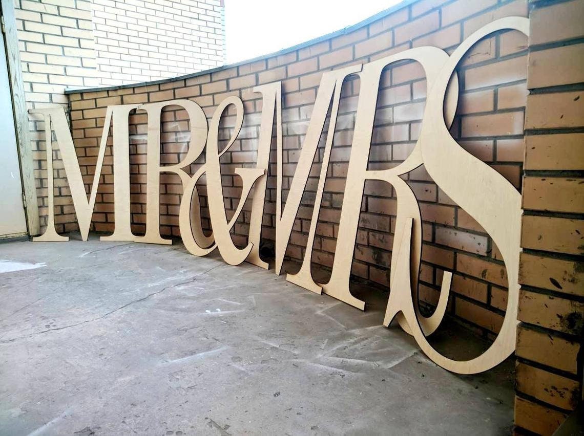Wooden Letters 6 Inch, Unfinished Wood Letters for Wall Decor, Free  Standing Letters Decorative Alphabet Marquee Letters for Home Bedroom  Wedding