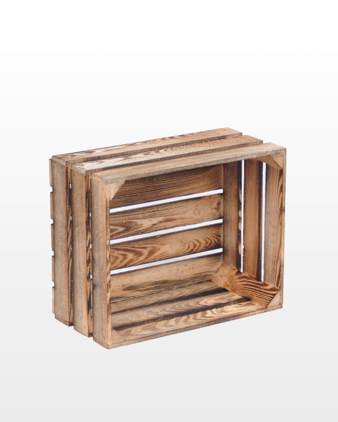 20 Set of 5 Wedding Wooden Crate Large Rustic Wood Etsy