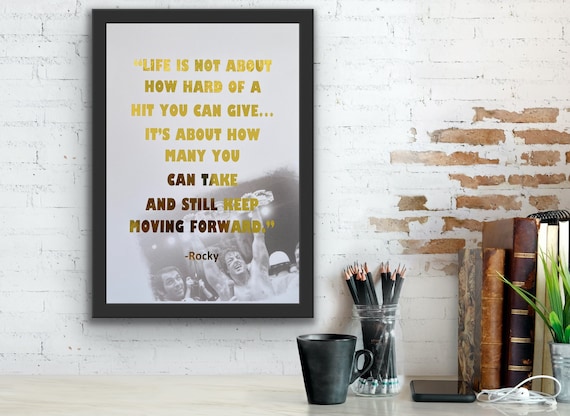 rocky balboa quotes tattoo