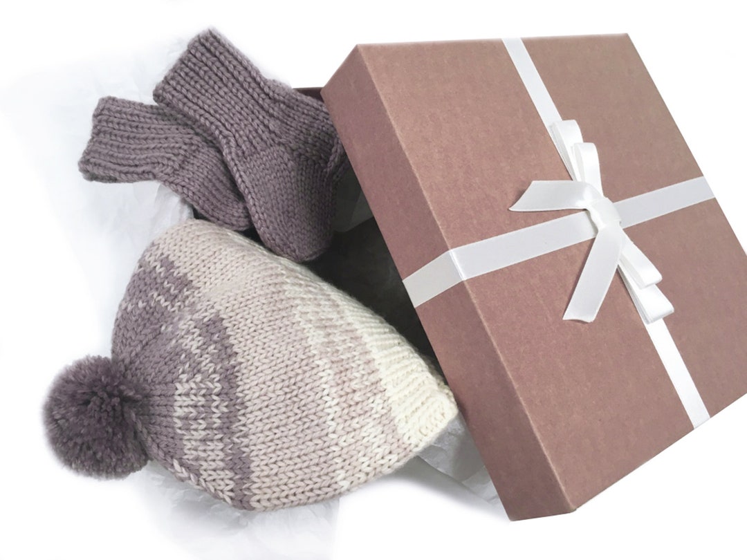 Knitted Baby Hat and Socks Knitted Hat and Socks for Newborn Knitted