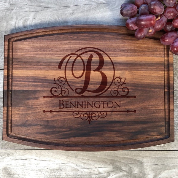 Custom Cutting Board. Engraved. Personalized. Anniversary Gift. Wedding Gift. Couples Gift. Cutting Board. Personalized. Engraved. #94