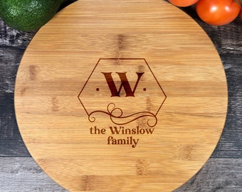 Custom Engraved Bamboo Cutting Board: Realtor Closing Gift