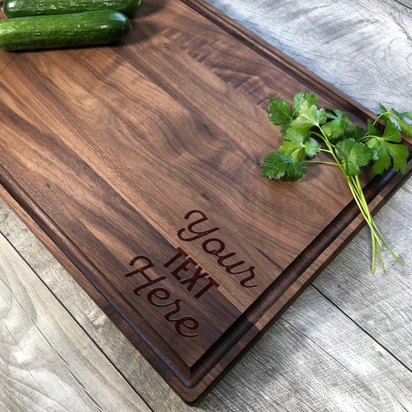 Personalized Cutting Board. Custom Text. Corporate Gift, Client Gift, Customer Gift, Company Gift, Realtor Gift, Your Logo Engraved #34