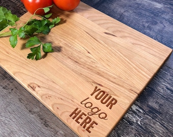 Personalized Cutting Board - Corporate Gift, Client Gift, Employee Gift, Customer Gift, Company Gift, Realtor Gift, Your Logo Engraved #35