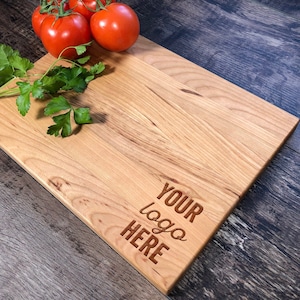 Personalized Cutting Board - Corporate Gift, Client Gift, Employee Gift, Customer Gift, Company Gift, Realtor Gift, Your Logo Engraved #35