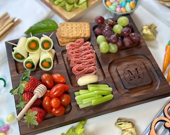 Charcuterie Board Easter Cutting Boards Personalized Gift for Couple Custom Meat Boards Wedding Party Platter Anniversary Present Under 40