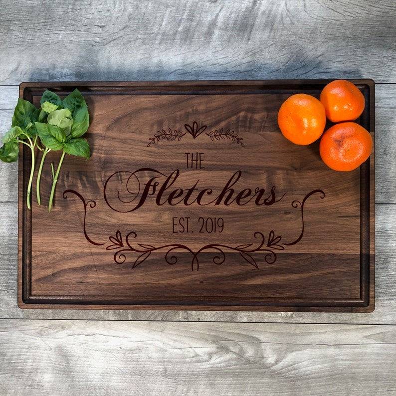 Personalized Cutting Board. Personalized Bridal Shower Gift. Etsy