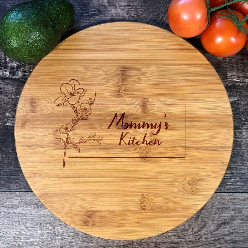 Custom Cutting Board. Mother's Day Gift. Gift for Mom. Etsy
