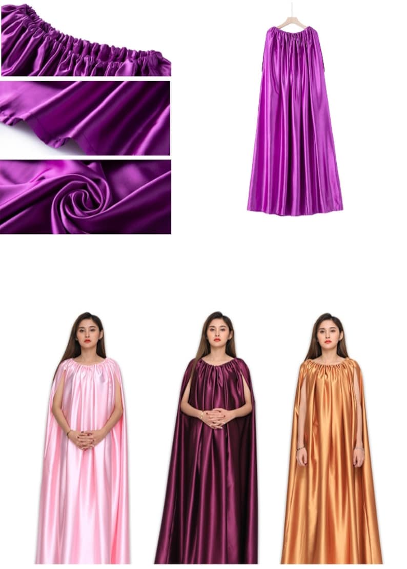 Yoni Steaming Robe purple SILK RESTOCKED Etsy