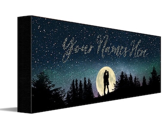 Escrito en las estrellas / Regalo romántico personalizado / Regalo de aniversario / Regalo de San Valentín / Regalo de boda / Impresiones personales