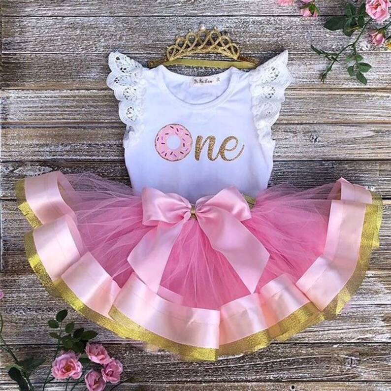 donut 1st birthday outfit