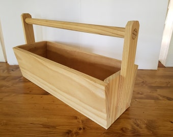 Large Wooden Garden Tote