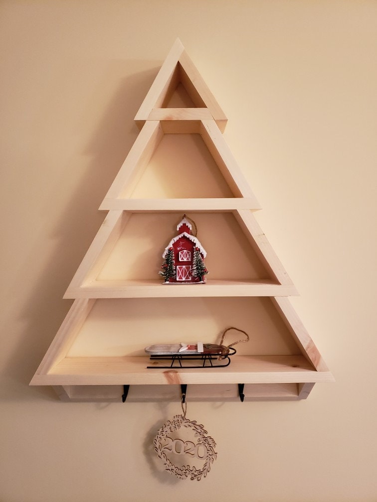 Holiday Tree Shelf and Hanger - Etsy