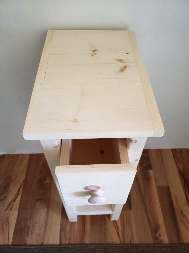 Country Modern Farmhouse End Table Etsy
