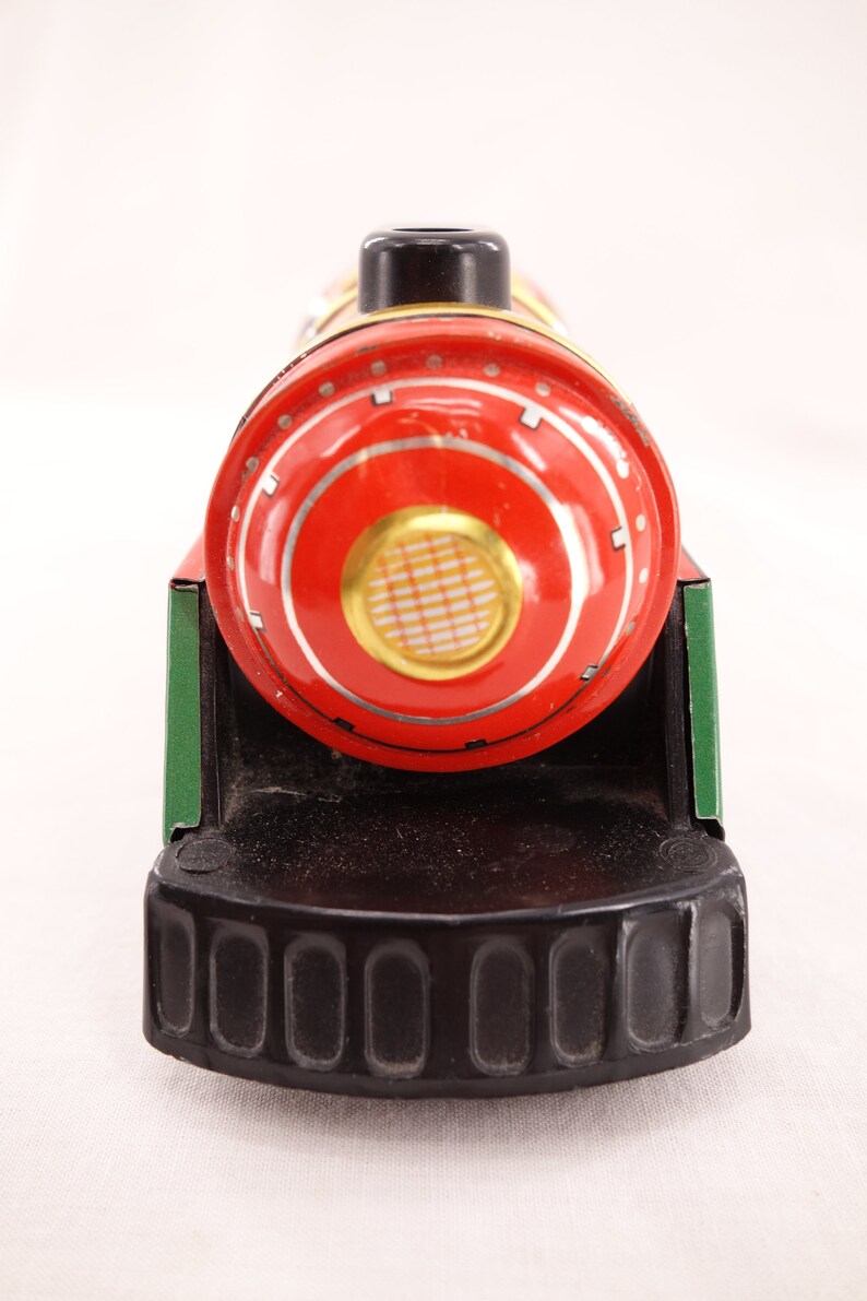 Vintage Japan Yone Tin Wind up Toy Train Retro Engine Etsy