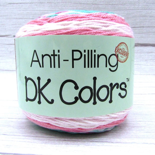 NEW - DK Colors - Premier Anti-Pilling DK Colors - Macaron #1071-27 - Self Striping Yarn Cake  - Category 3 - Ready to Ship