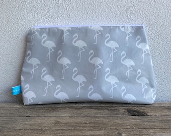 wasserabweisendes Wetbag/ Wickeltasche Flamingo, Nasstasche, Badetasche, Kulturbeutel Schwimmen, Badetasche, Schwimmtasche, Geschenk Mädchen