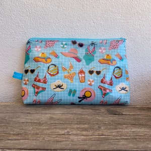 Schwimmbad Tasche, Kulturbeutel, Wetbag, Nasstasche, Schwimmtasche, Bademode, Geschenk für Schwimmer, Schwimmerinnen, Reise, Picknick
