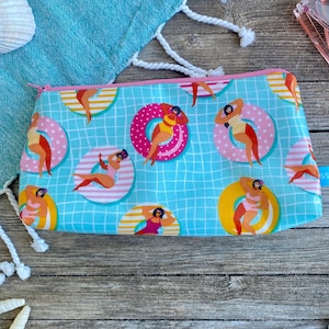 Excelente bolsa de água / bolsa de higiene repelente à água em tamanho médio, presente de natação, piscina, pneu de natação. Mulheres, feriado de presente