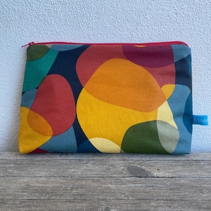 Wetbag Retro, Kulturtasche 60s, Kulturbeutel Sechziger, bunte Tasche für nasse Badesachen Schwimmen,Schwimmtasche, Geschenk Schwimmerinnen