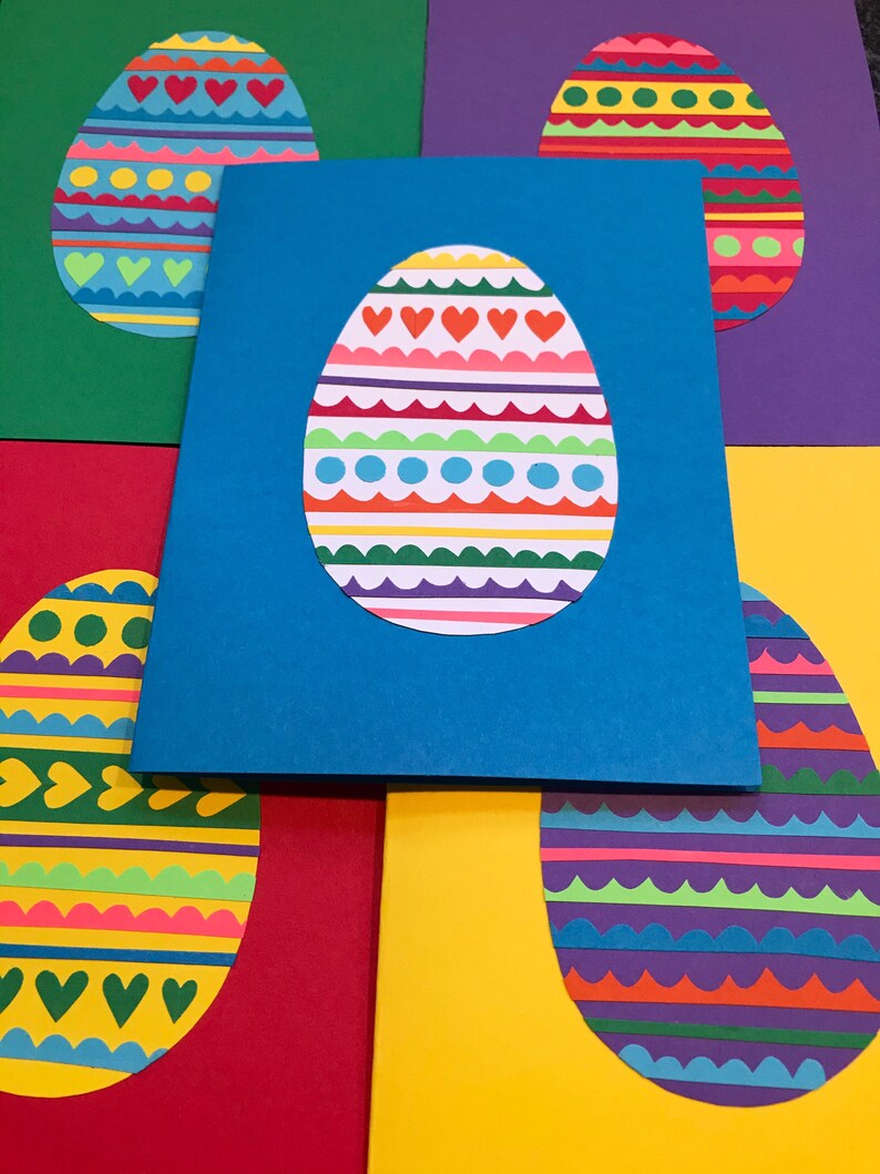 Easter Egg 5 Card Set