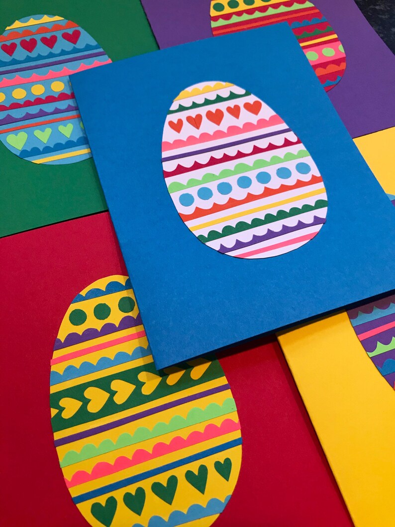 Easter Egg 5 Card Set