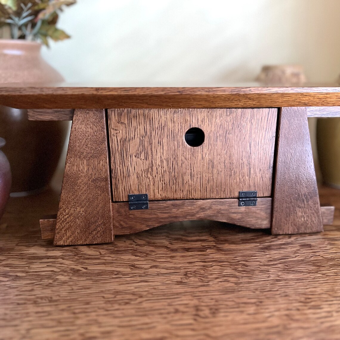 Mission Style Mantel Clock Etsy