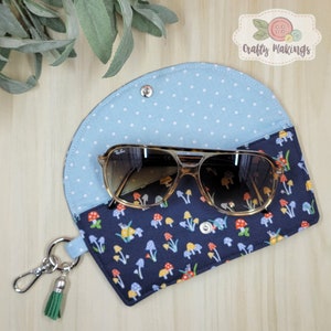 Sunglass Case | Fabric Sunglass Cases | Reading Glass Case | Eyewear Accessory