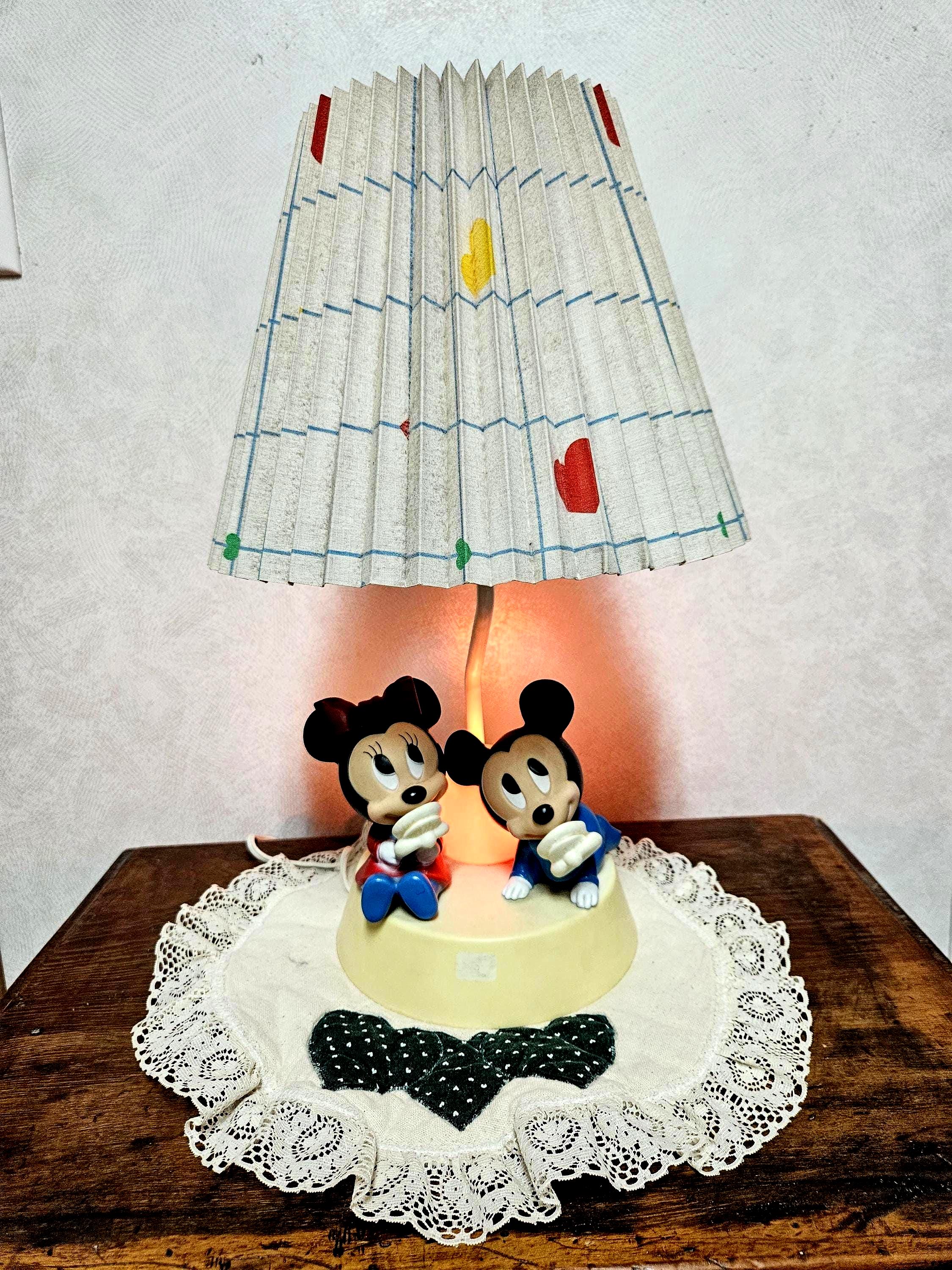Vintage Mickey Mouse Lamp - Etsy