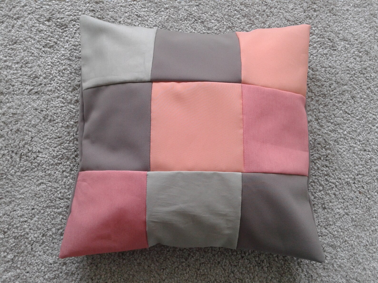 Handmade cushion cover patchwork Etsy