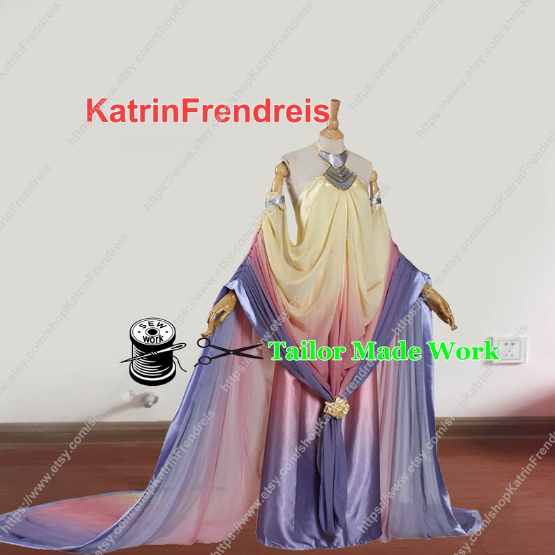 Custom Made Star Wars Costume Revenge of the Sith Padme Amidala Princess Cosplay Costume