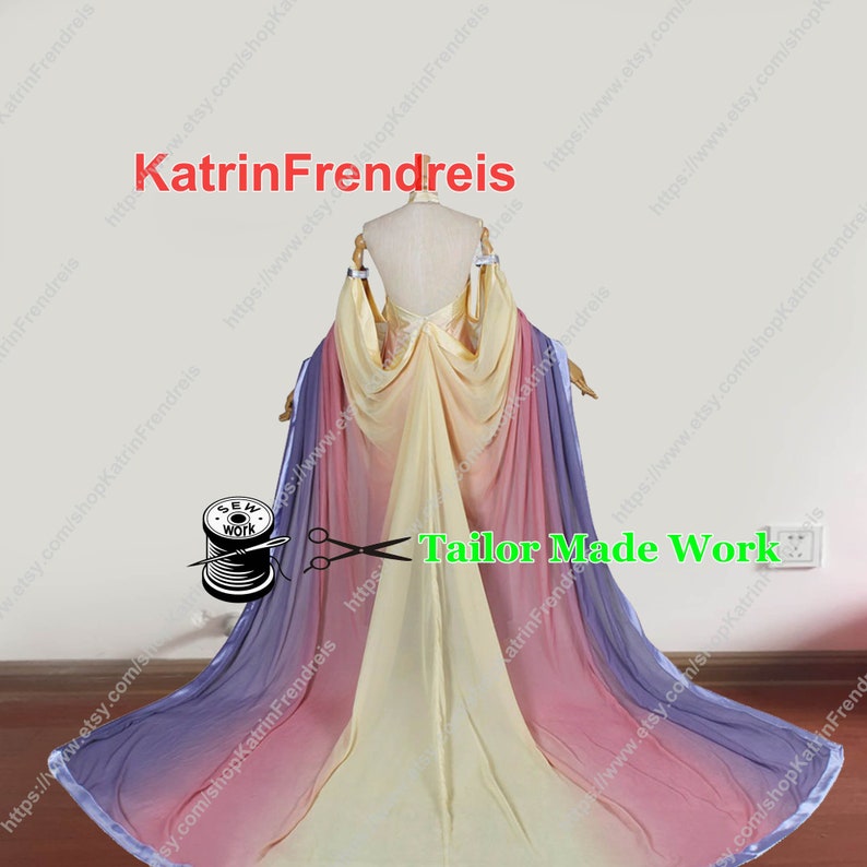 Custom Made Star Wars Costume Revenge of the Sith Padme Amidala Princess Cosplay Costume