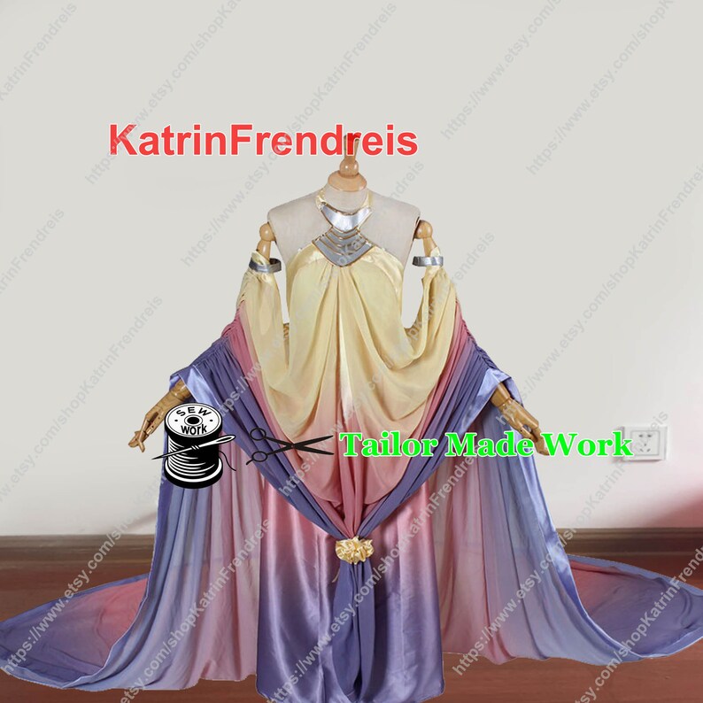 Custom Made Star Wars Costume Revenge of the Sith Padme Amidala Princess Cosplay Costume