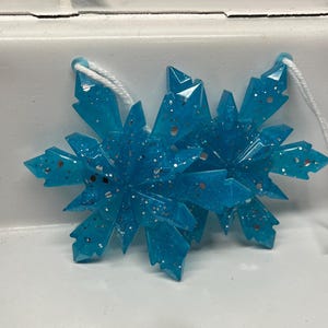 Resin Snowflake Ornament