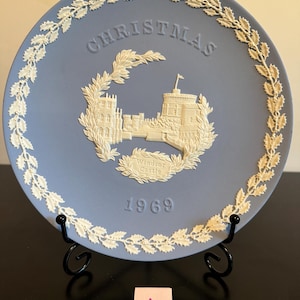 Wedgwood Jasperware Collectible Christmas Plates | Various 1969-1999