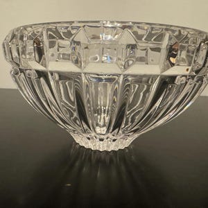 Mikasa Reflections Crystal Vintage Bowl