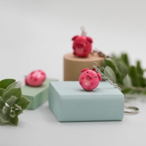 Pig Keychain